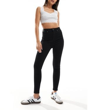 Don't Think Twice Dtt – ellie – eng geschnittene jeans - Schwarz