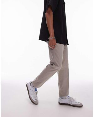 TOPMAN Elasticated Waist Jogger Trouser - White