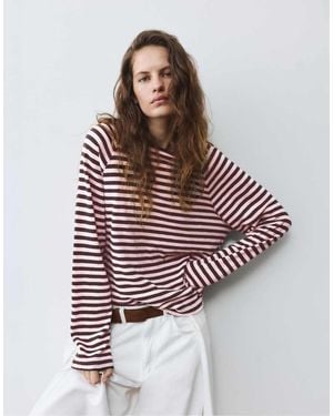Pull&Bear T-Shirt Met Lange Raglanmouwen - Meerkleurig