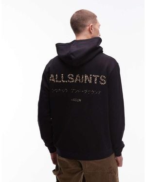 AllSaints Underground Hoodie - Black
