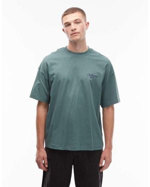 Carhartt Signature Script Boxy Fit T-shirt - Green