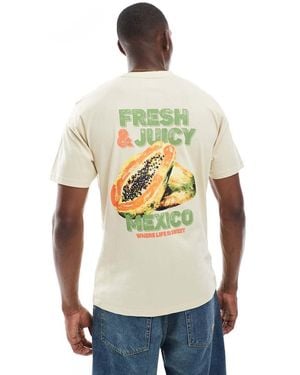 Threadbare T-Shirt Color Pietra - Multicolore