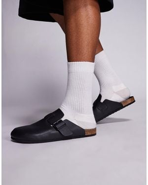 ASOS – clog-mules - Schwarz