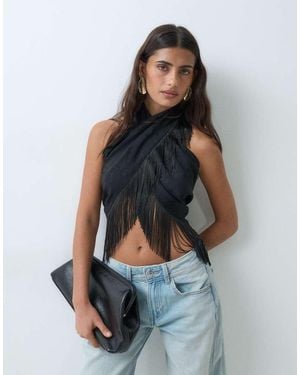 ASOS Top Sciarpa Multiuso - Blu
