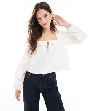 ASOS Blusa Écru - Bianco