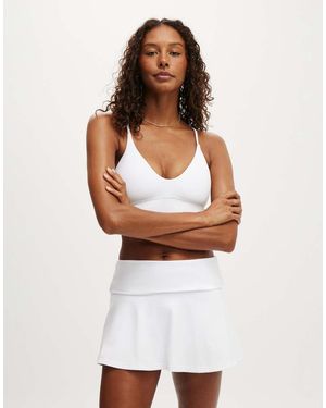Cotton On Cotton On Ultra Soft Roll Over Skirt - White