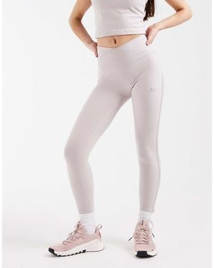 Nike One Dri-Fit Wrap Waist Leggings - Pink