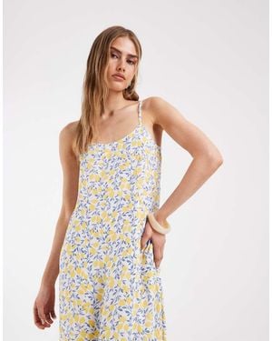 Pieces Woven Cami Maxi Dress - White
