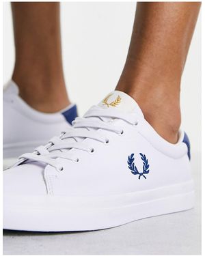 【FRED PERRY】lottie leather trainers ローカット スニーカー Fred Perry Lottie leather trainer in stone; 417,000/- Uk