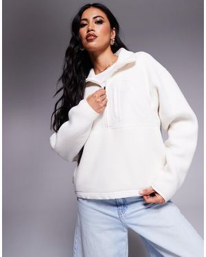 The North Face Yumiori Half Zip Jacket - White