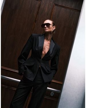 ASOS Ultimate Sculpted Tux Suit Blazer - Black