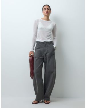 ASOS Utility Cargo Trousers - Grey