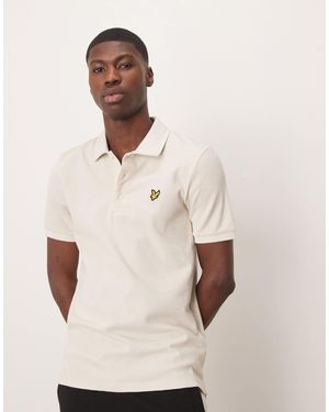 Lyle & Scott – milano – polohemd - Natur