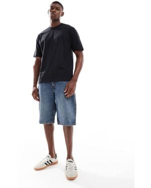 Levi's 469 Loose Fit Denim Shorts - Blue