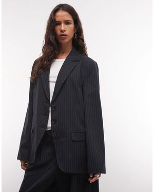 Collusion Oversized Blazer - Blue