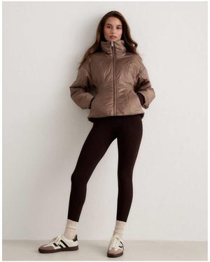 Aim'n Espresso Padded Jacket - Natural