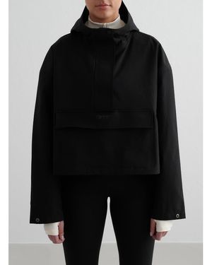 Aim'n Cropped Waterproof Anorak - Black
