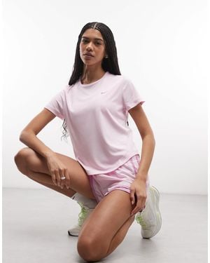 Nike Nike Tempo Running Dri-fit T-shirt - Pink