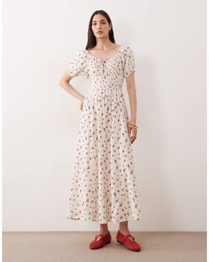 esmé studios – maxi-strandkleid - Pink