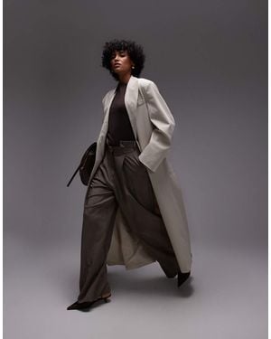 ASOS Longline Duster Blazer - Black