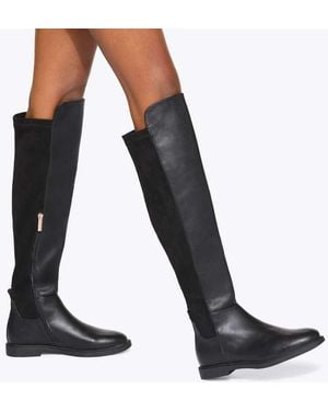 KG by Kurt Geiger Stratton Knee Boots - Black