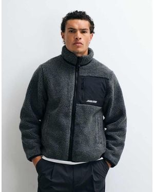 Santa Cruz Freestyle Zip Up Fleece Jacket - Blue