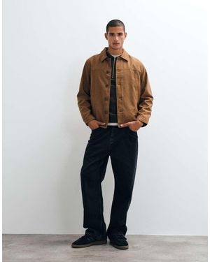 Jack & Jones Faux Suede Jacket - Blue