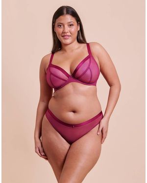 Curvy Kate Lightstyle Plunge Bra Fuller Bust - Pink