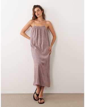 Jdy Vestito Al Polpaccio Con Spalline Sottili - Rosa