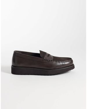 ASOS Penny Loafers - White