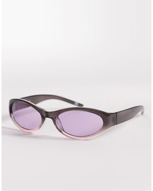 ASOS Wrap Sunglasses - Purple