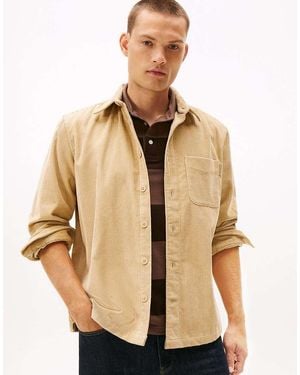 Tommy Hilfiger Relaxed Corduroy Overshirt - Natural