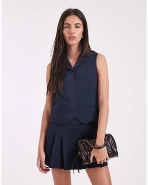 ONLY Tailored Waistcoat - Blue