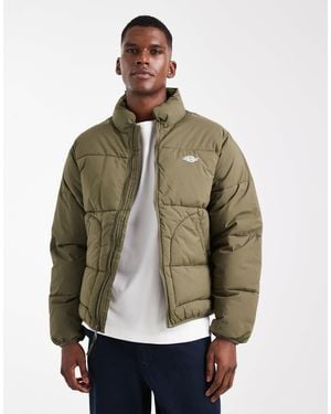 Dickies – summerdale – steppjacke - Grün