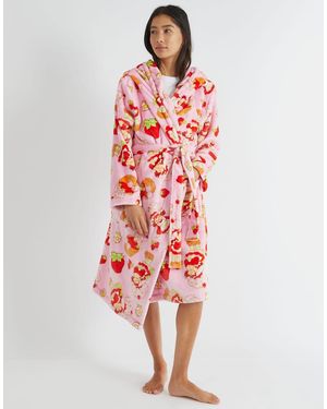 Skinnydip London London Strawberry Shortcake Dressing Gown - Red