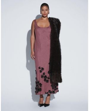 ASOS Asos design curve maxikleid - Braun