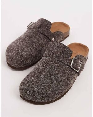 ASOS Mule Loafers - Brown