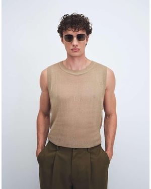 ASOS Relaxed Knit Lightweight Tank Top - Green