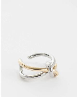 Reclaimed Vintage Unisex Knot Ring - Natural