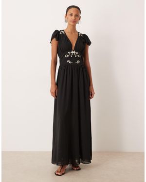 for love and lemons beate maxi dress For Love & Lemons Beate Maxi Dress