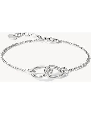 Thomas Sabo Bracelet Together With Zirconia - Natural