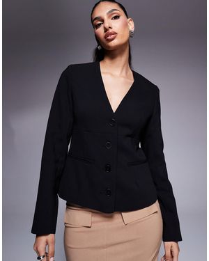 River Island – blazer - Blau