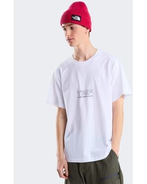 The North Face U zumu 2.0 t-shirt ample à manches courtes en tnf - Blanc