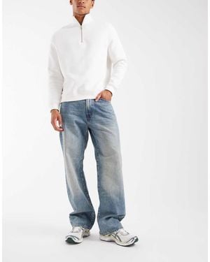 Gap 90S Loose Straight Leg Jeans - Blue