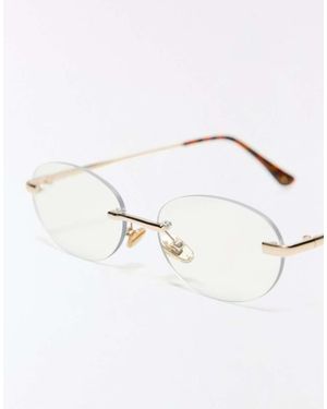 Bershka Frameless Reading Glasses - Natural