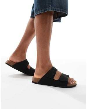 Jack & Jones Strap Sandal - Black