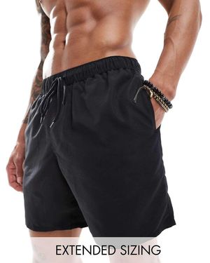ASOS Halflange Zwemshort - Zwart