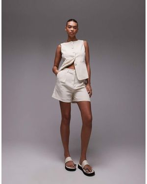 Mango Tailored Short Co-Ord - Grey