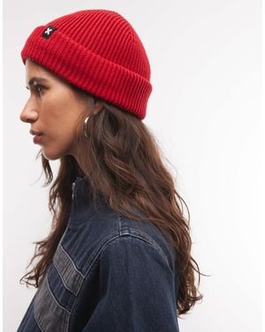 Collusion Bonnet pêcheur logo - Rouge