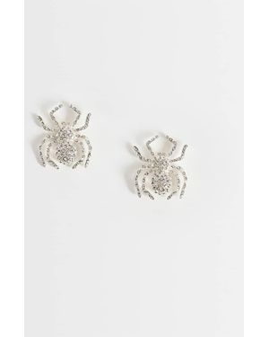 Accessorize Orecchini Ragno Scintillanti Di Halloween - Metallizzato